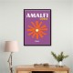 Amalfi Coast Travel Poster