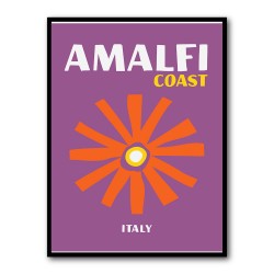 Amalfi Coast Travel Poster