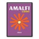 Amalfi Coast Travel Poster