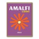 Amalfi Coast Travel Poster