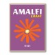 Amalfi Coast Travel Poster