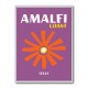 Amalfi Coast Travel Poster