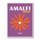 Amalfi Coast Travel Poster
