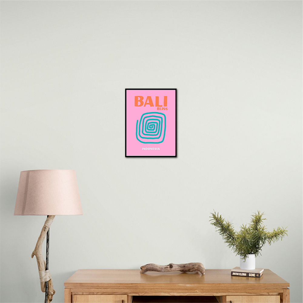 Bali Bliss Travel Poster Bali Bliss Travel Poster