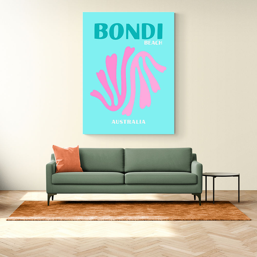 Bondi Beach Travel Poster Bondi Beach Travel Poster