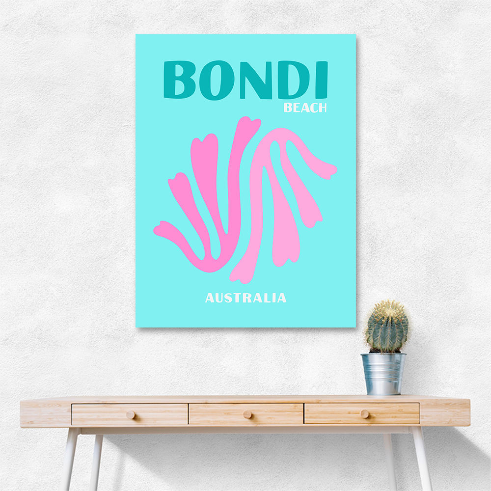 Bondi Beach Travel Poster Bondi Beach Travel Poster