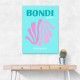Bondi Beach Travel Poster Bondi Beach Travel Poster