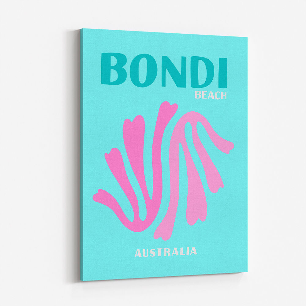 Bondi Beach Travel Poster Bondi Beach Travel Poster