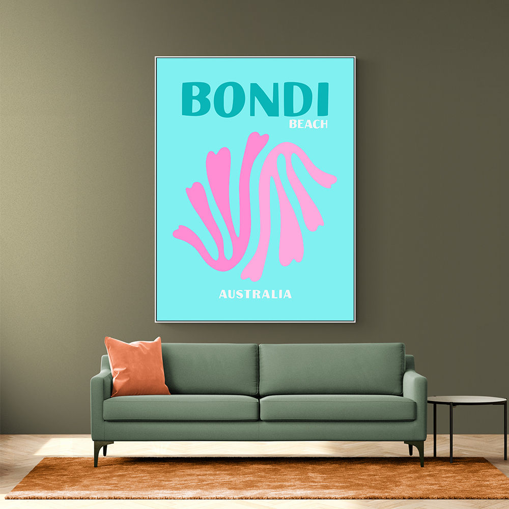 Bondi Beach Travel Poster Bondi Beach Travel Poster