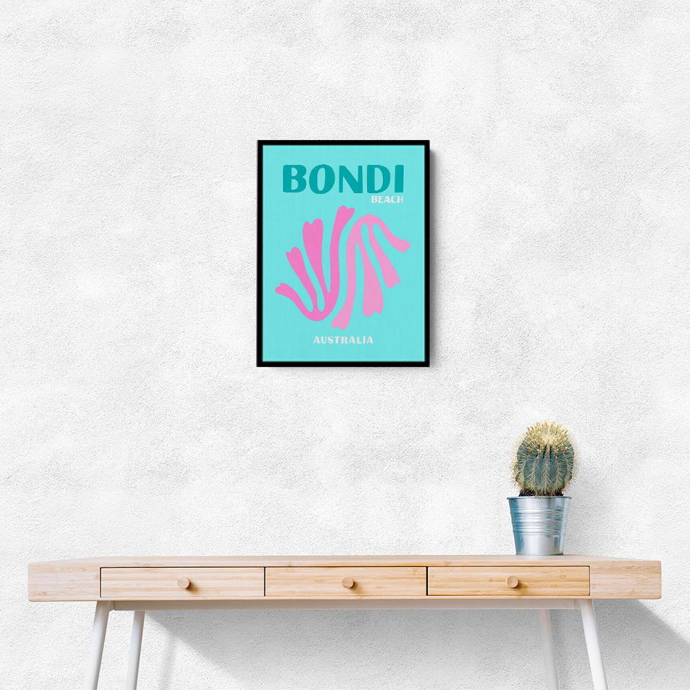 Bondi Beach Travel Poster Bondi Beach Travel Poster