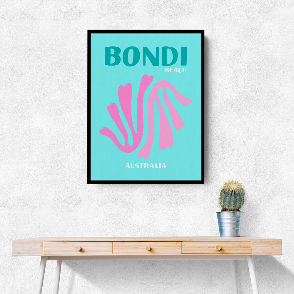 Bondi Beach Travel Poster Bondi Beach Travel Poster