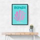 Bondi Beach Travel Poster Bondi Beach Travel Poster