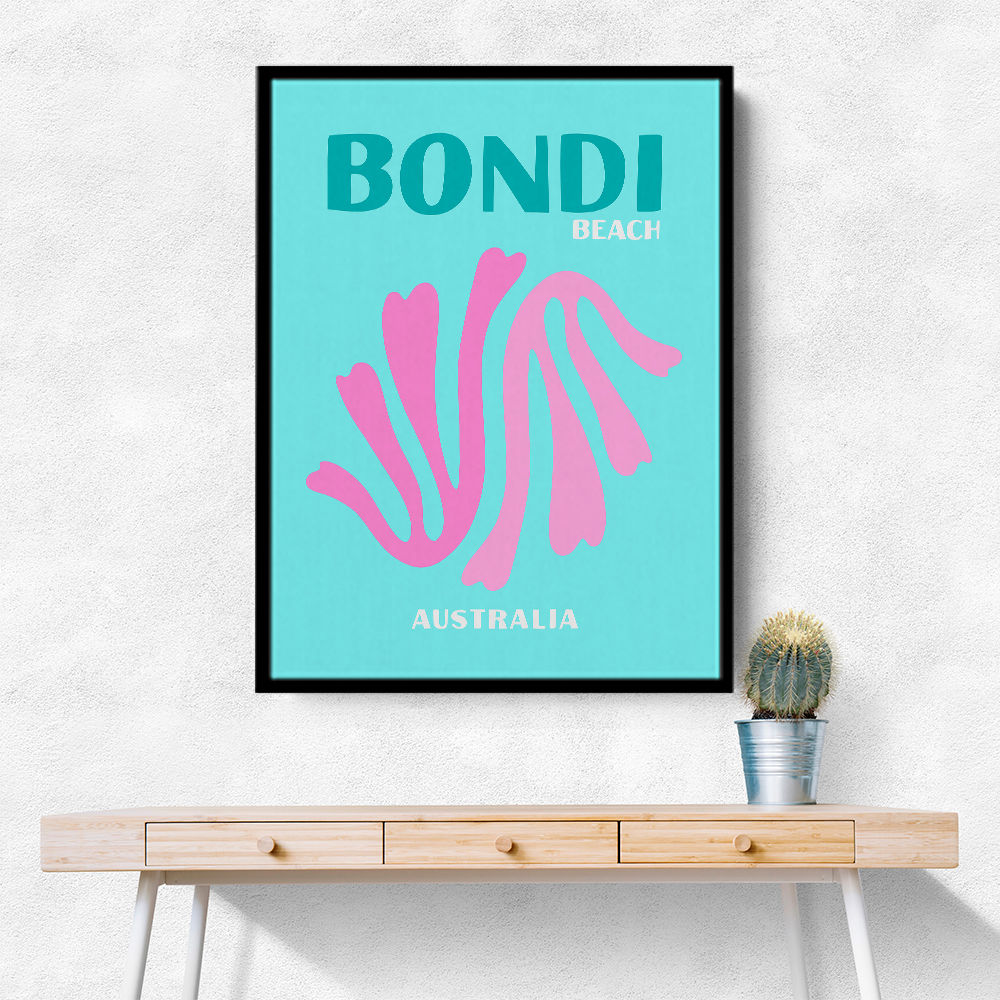 Bondi Beach Travel Poster Bondi Beach Travel Poster