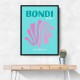 Bondi Beach Travel Poster Bondi Beach Travel Poster