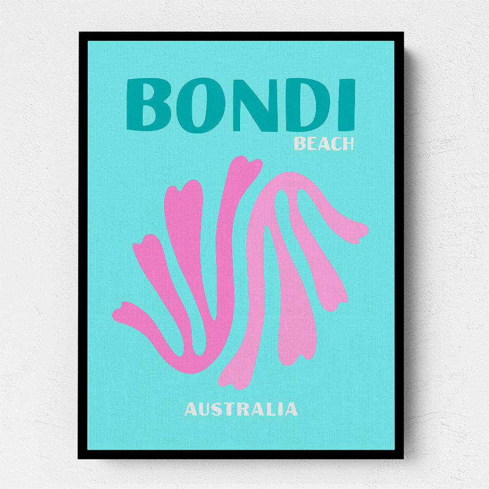 Bondi Beach Travel Poster Bondi Beach Travel Poster