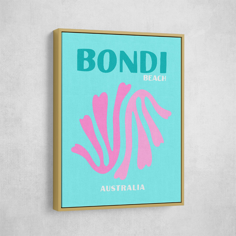 Bondi Beach Travel Poster Bondi Beach Travel Poster