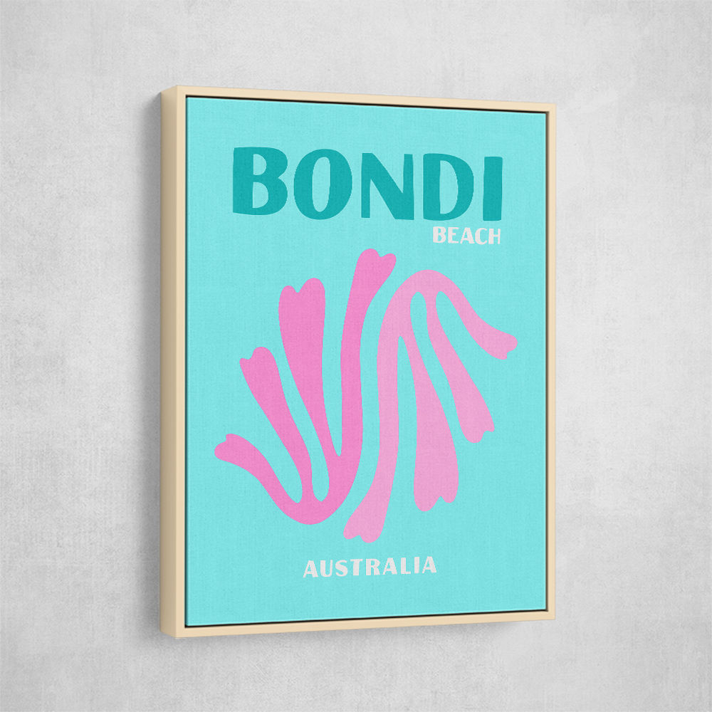 Bondi Beach Travel Poster Bondi Beach Travel Poster
