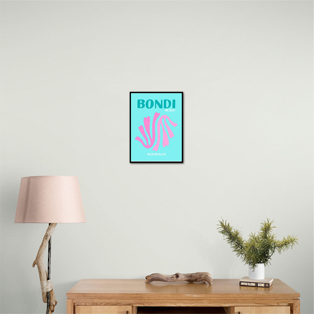 Bondi Beach Travel Poster Bondi Beach Travel Poster