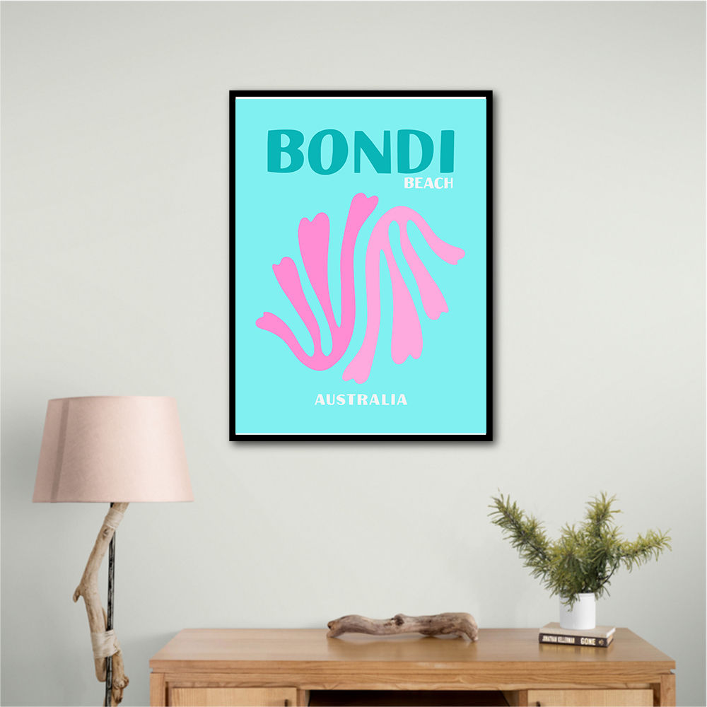 Bondi Beach Travel Poster Bondi Beach Travel Poster