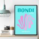 Bondi Beach Travel Poster Bondi Beach Travel Poster