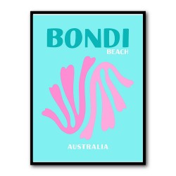 Bondi Beach Travel Poster