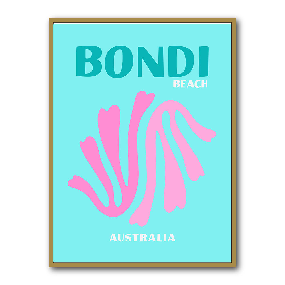 Bondi Beach Travel Poster Bondi Beach Travel Poster