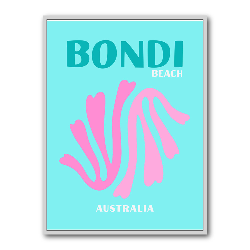 Bondi Beach Travel Poster Bondi Beach Travel Poster