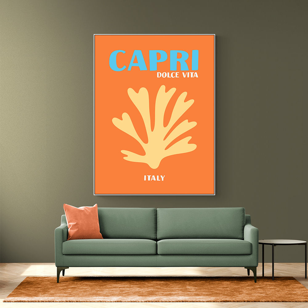Capri Dolce Vita Travel Poster Capri Dolce Vita Travel Poster