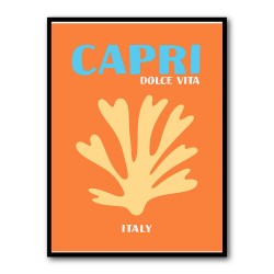 Capri Dolce Vita Travel Poster
