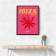 Ibiza Bohemia Travel Poster Ibiza Bohemia Travel Poster