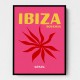 Ibiza Bohemia Travel Poster Ibiza Bohemia Travel Poster