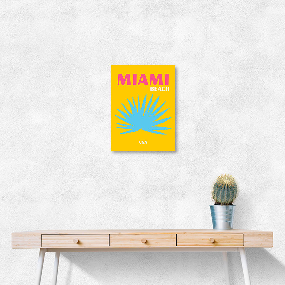Miami Beach Travel Poster Miami Beach Travel Poster