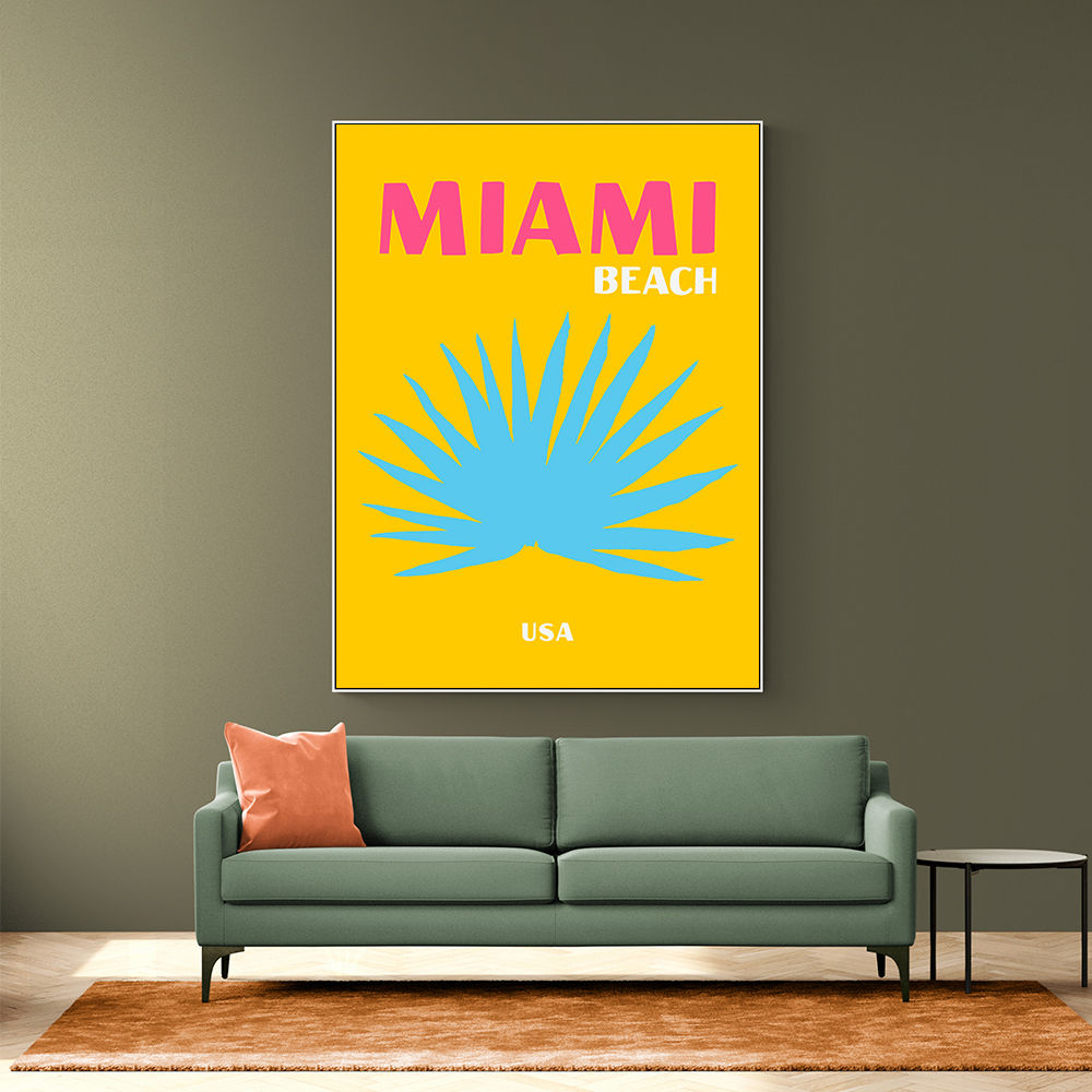 Miami Beach Travel Poster Miami Beach Travel Poster