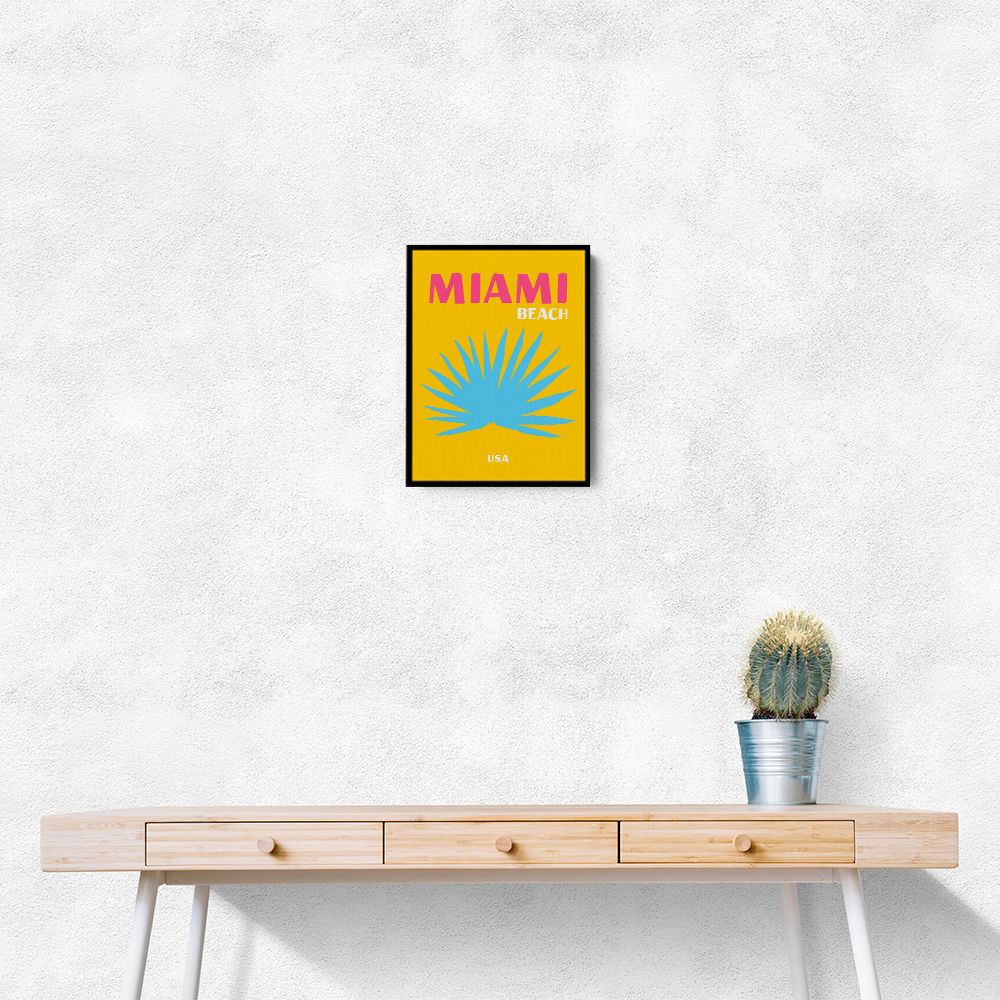 Miami Beach Travel Poster Miami Beach Travel Poster