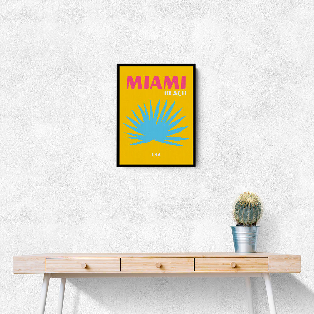 Miami Beach Travel Poster Miami Beach Travel Poster