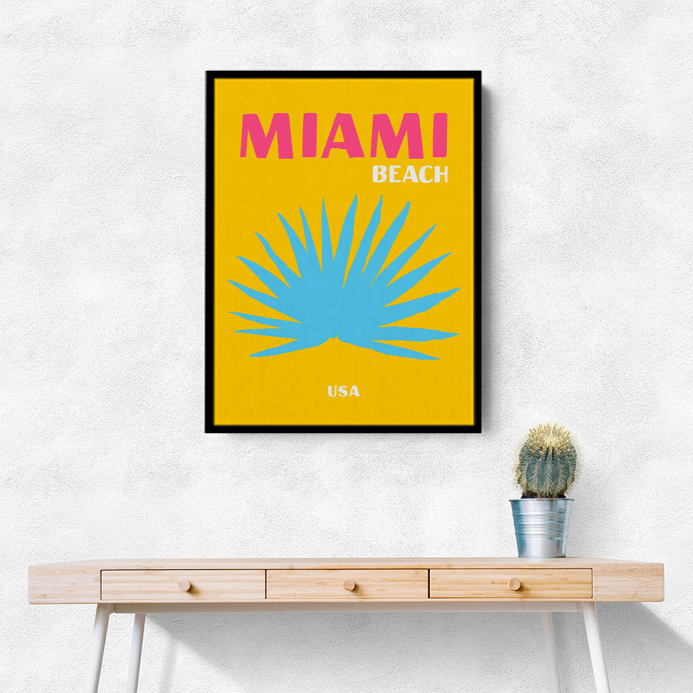 Miami Beach Travel Poster Miami Beach Travel Poster