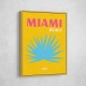 Miami Beach Travel Poster Miami Beach Travel Poster