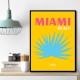 Miami Beach Travel Poster Miami Beach Travel Poster