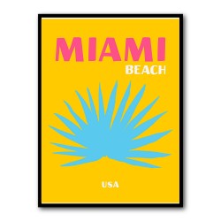 Miami Beach Travel Poster