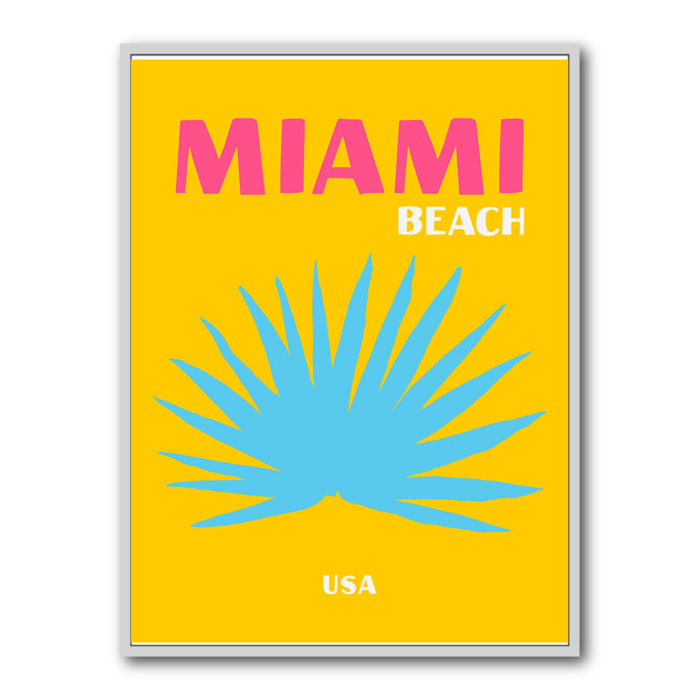 Miami Beach Travel Poster Miami Beach Travel Poster