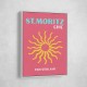St Moritz Chic Travel Poster St Moritz Chic Travel Poster