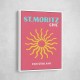 St Moritz Chic Travel Poster St Moritz Chic Travel Poster