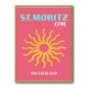 St Moritz Chic Travel Poster St Moritz Chic Travel Poster