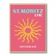 St Moritz Chic Travel Poster St Moritz Chic Travel Poster