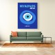 Mykonos Muse Travel Poster