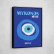 Mykonos Muse Travel Poster