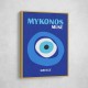 Mykonos Muse Travel Poster