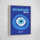 Mykonos Muse Travel Poster