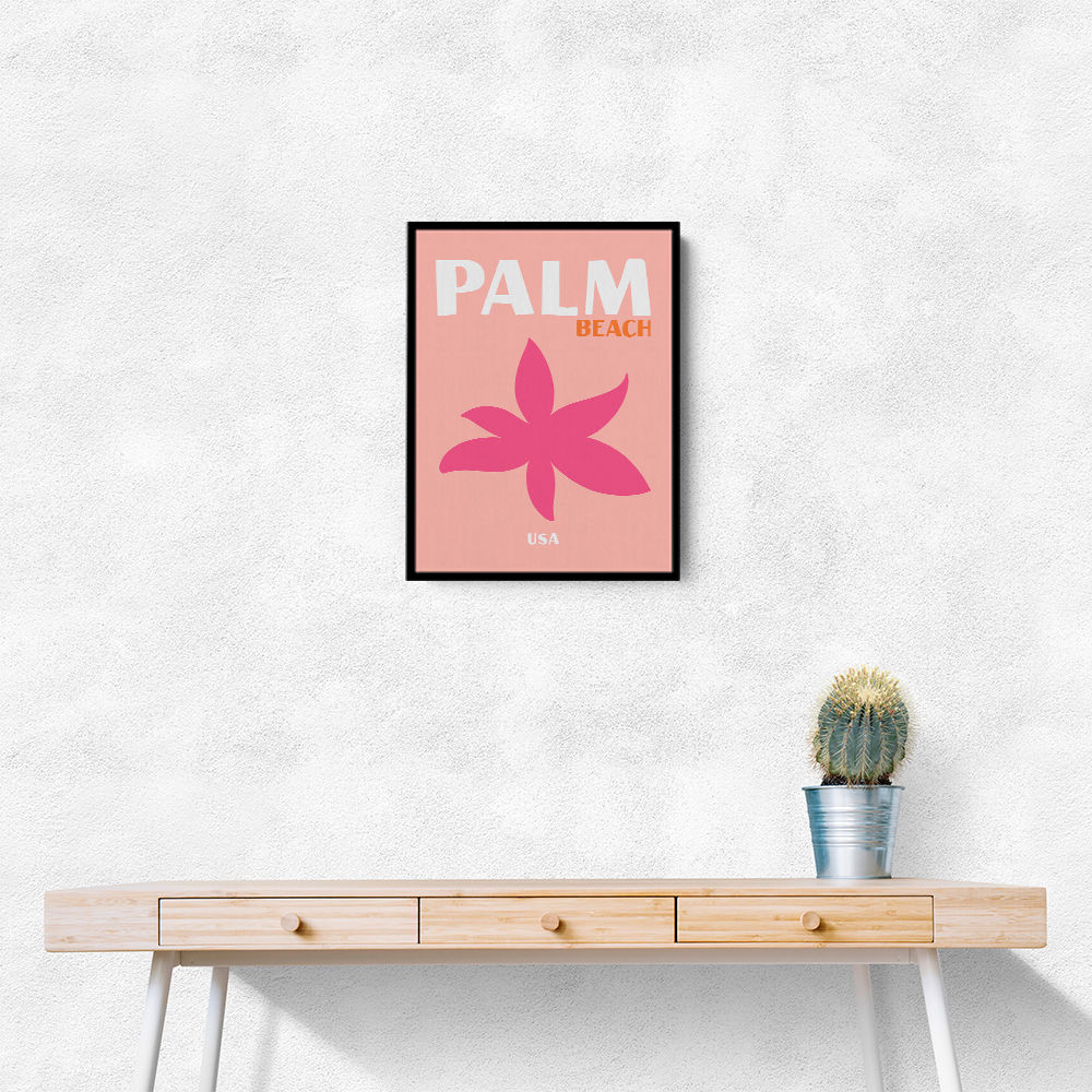 Palm Beach Travel Poster Palm Beach Travel Poster