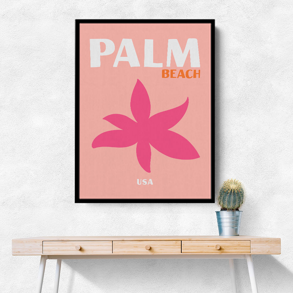 Palm Beach Travel Poster Palm Beach Travel Poster